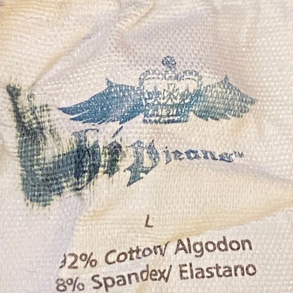 RTB Real Tough Babe Acid Wash Graphic Biker Babe Tee Shirt Woman's Size L #077 - Picture 10 of 11